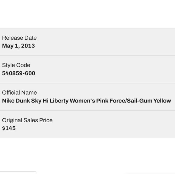 NIKE Dunk Sky High Liberty Ditsy Floral - Picture 4 of 4